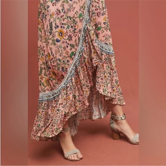 FARM Rio Floral Maxi Dress - Pink and Blue - Picture 4 of 13